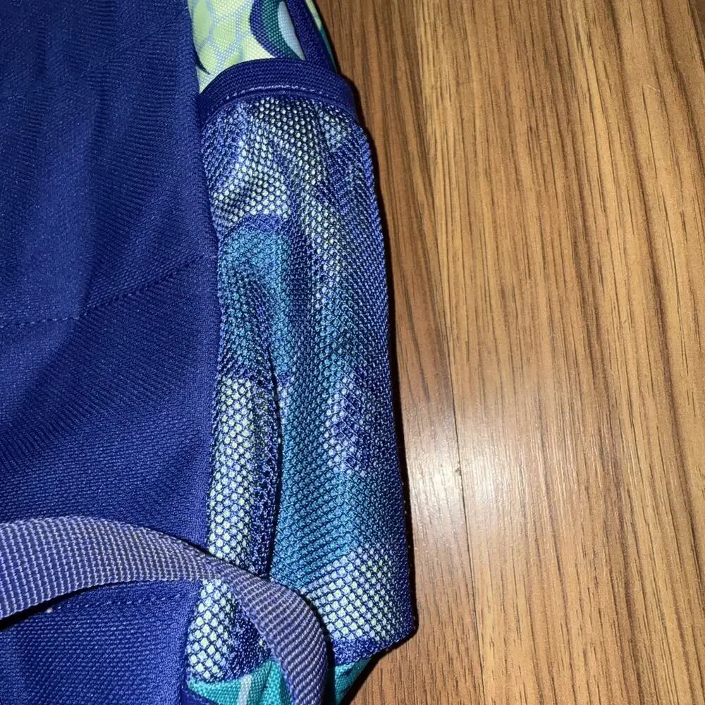 Nike Elemental Big Kids 20L Backpack w/Pencil Case HM6895-701 Green Blue Fruit